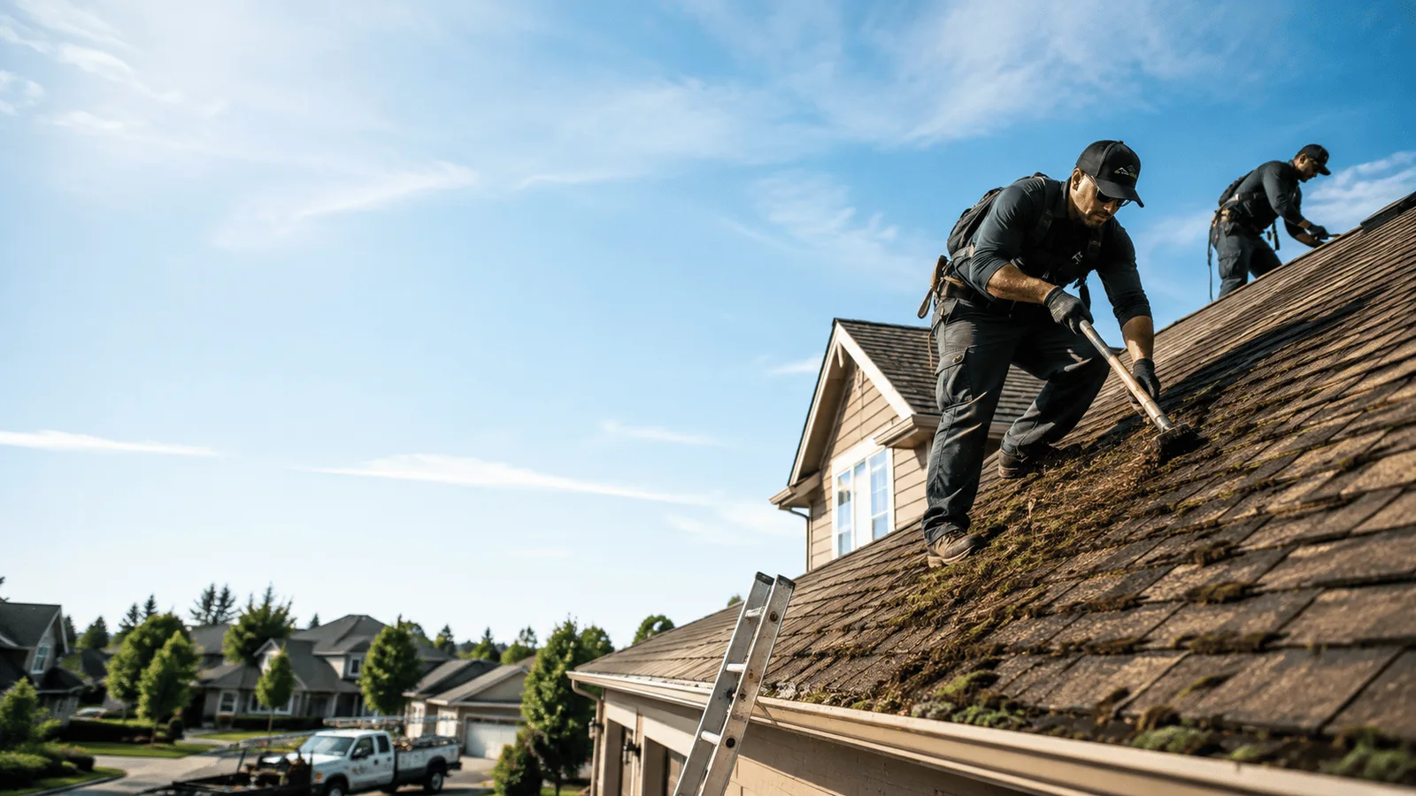 Roof Moss Removal in Bluff, UT near me